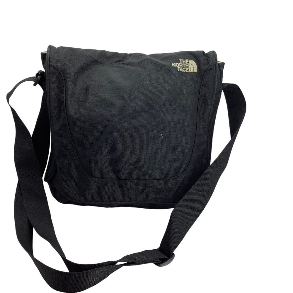 The North Face Nylon Messenger Bag‎ Crossbody Black Travel Outdoor 11"x10.5"x3"